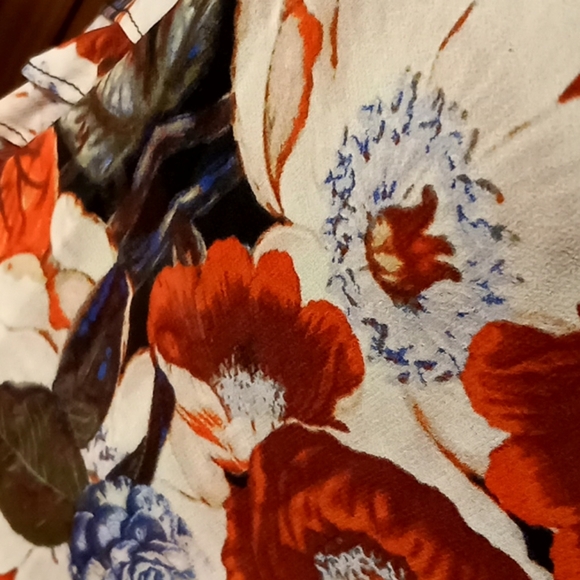 sam edelman layered sheer tank floral patterned - Picture 5 of 6